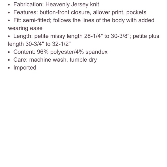 Denim & Co Heavenly Jersey Button Front Tunic - Picture 3 of 3